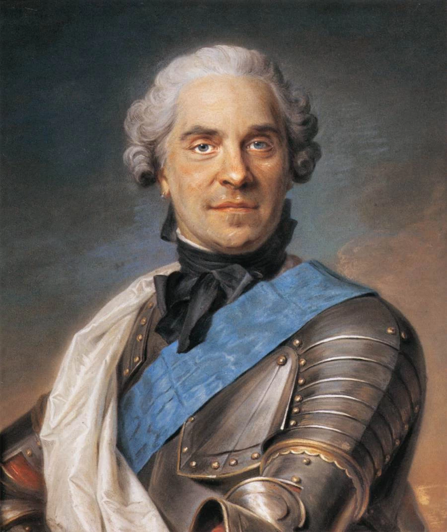 Ritratto del maresciallo de Saxe - Louvre, Parigi